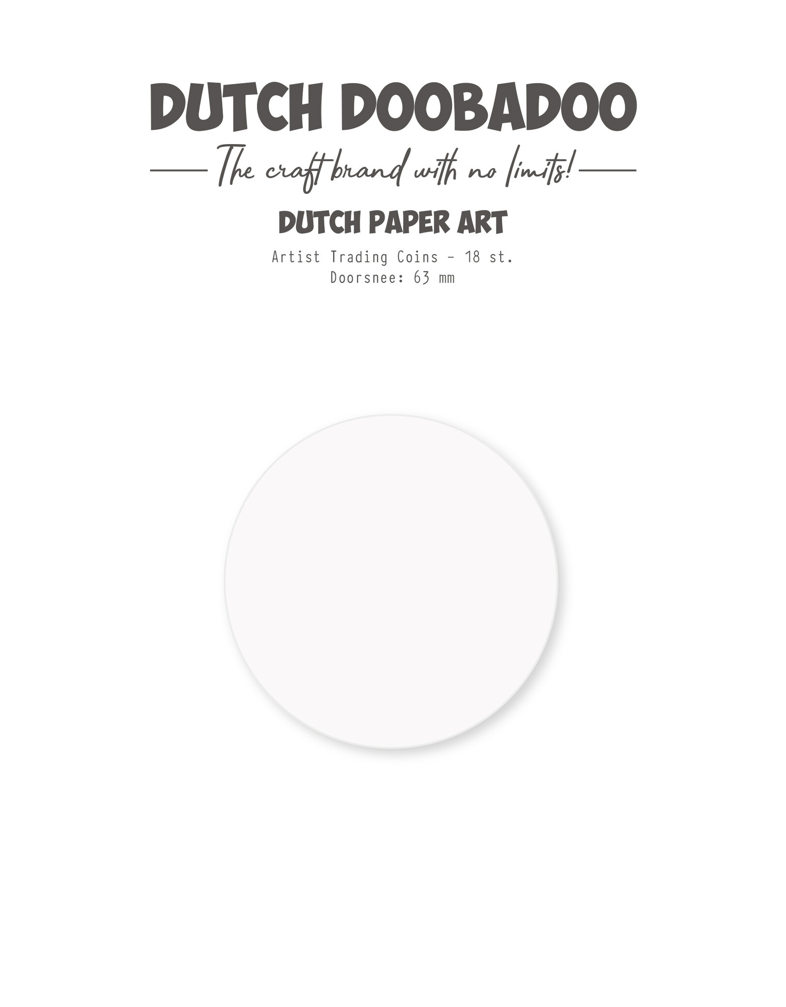 Dutch Doobadoo DDBD ATC Paper 18 pcs (3xA5)