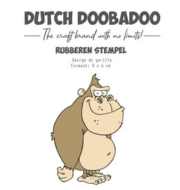 Dutch Doobadoo DDBD Rubber stempel George de Gorilla