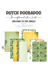 Dutch Doobadoo DDBD Designpapier Welcome to the Jungle 3x 4 sheets