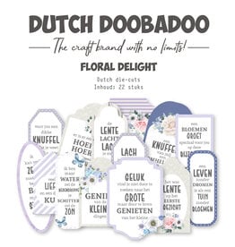 Dutch Doobadoo DDBD Floral Delight Dutch die-cuts 22 pcs