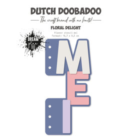 Dutch Doobadoo DDBD Planner stencil Mei A5