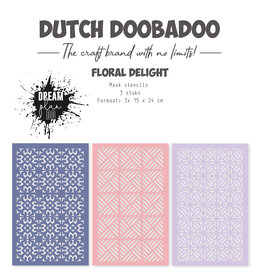 Dutch Doobadoo DDBD Mask art Floral delight 3pc.