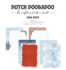 Dutch Doobadoo DDBD Designpapier Cold Winter 12 sheets