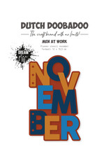 Dutch Doobadoo DDBD Planner stencil November