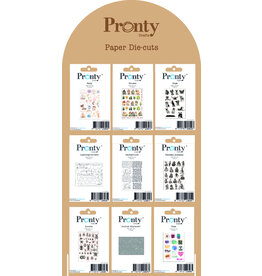 Pronty Crafts MDF Display for Paper Die-cuts 4 x 9 pcs