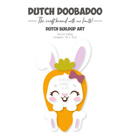 Dutch Doobadoo DDBD Build up art Carrot bunny