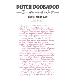 Dutch Doobadoo DDBD Mask art Script letters A5