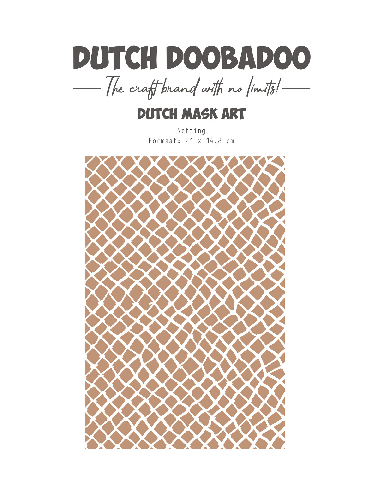 Dutch Doobadoo DDBD Mask art Netting A5
