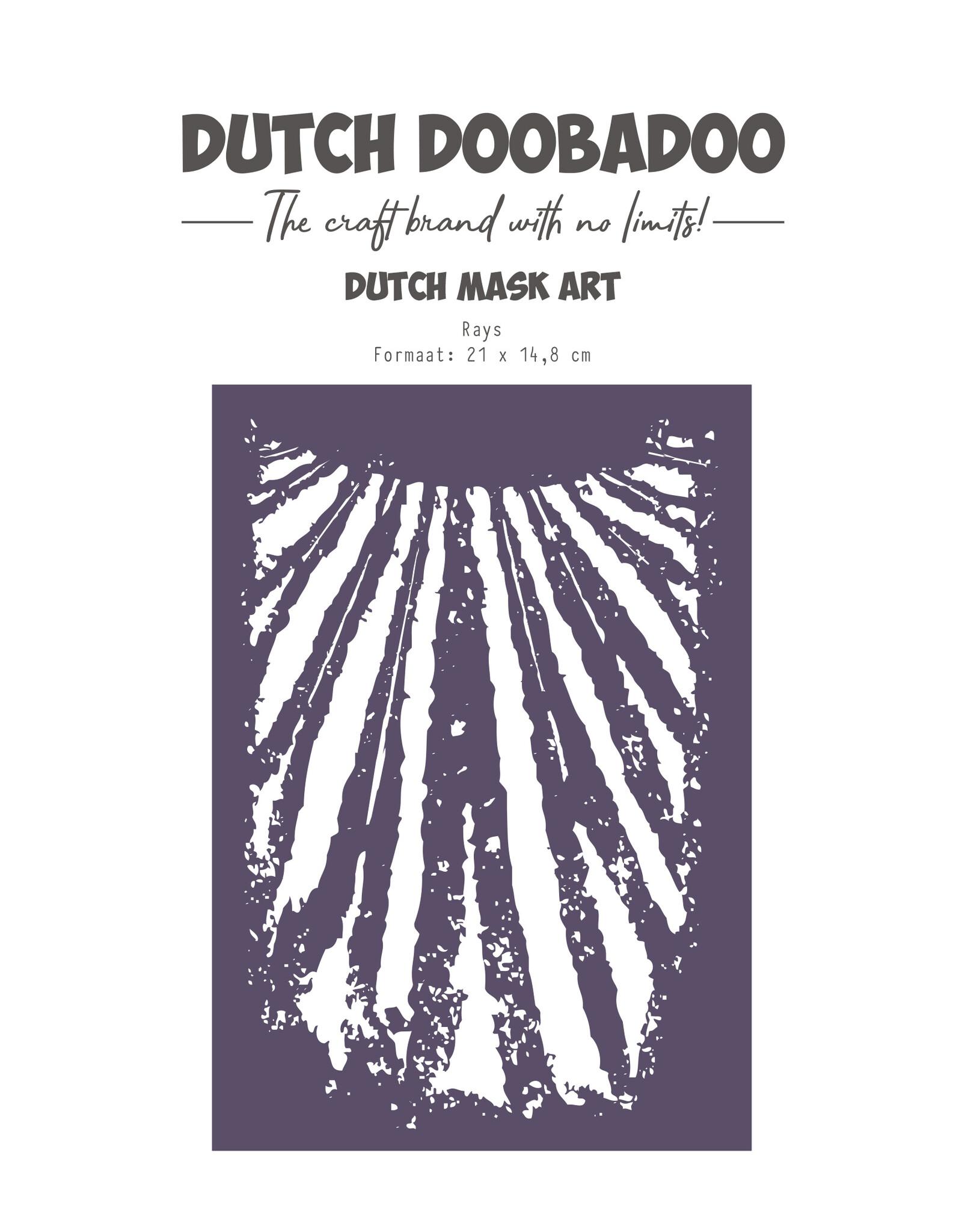 Dutch Doobadoo DDBD Dutch Mask Art A5 Rays