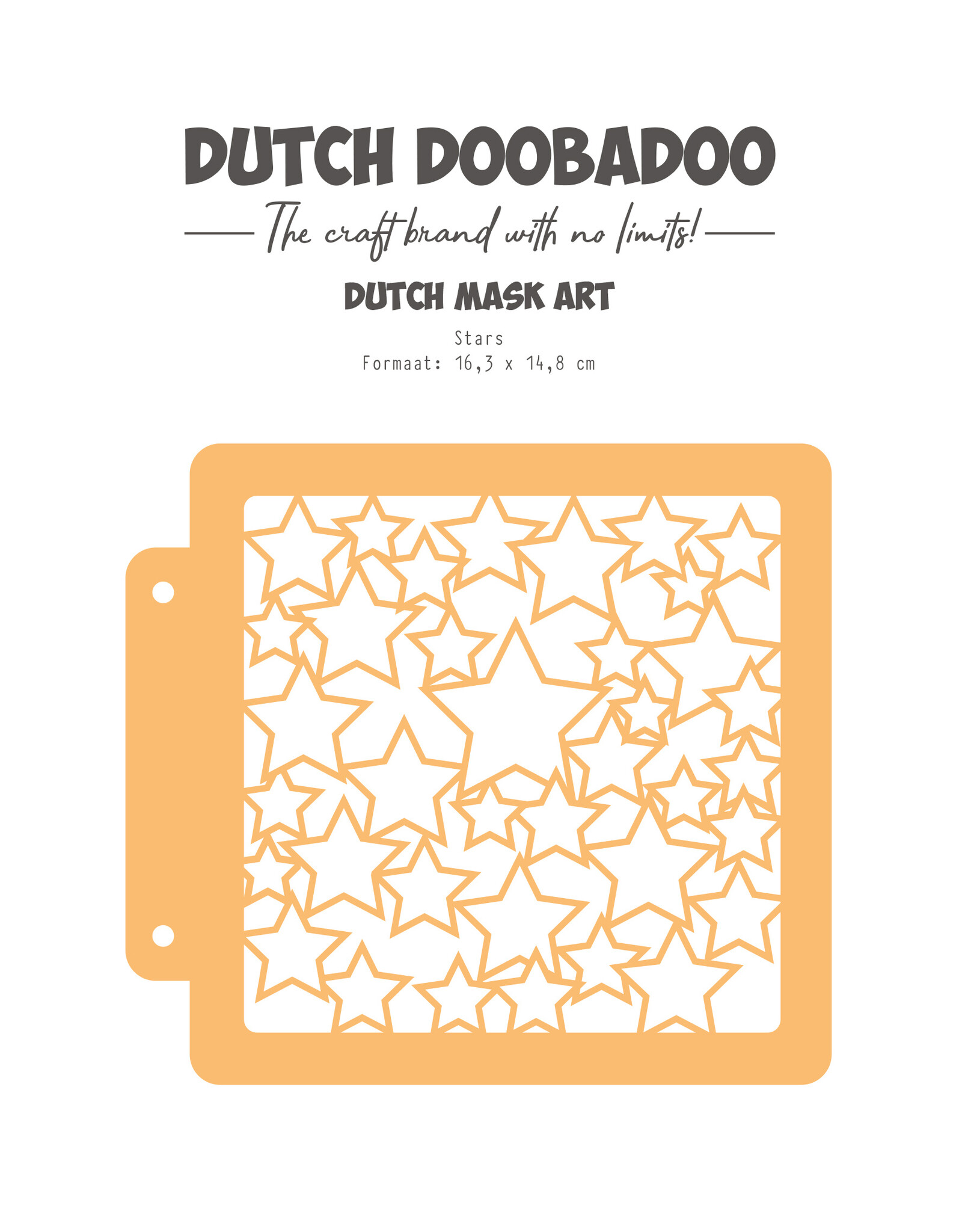 Dutch Doobadoo DDBD Dutch Mask Art Stars 163x148