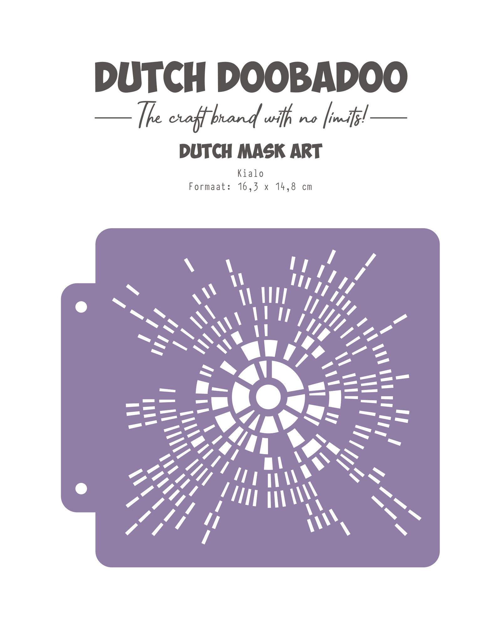 Dutch Doobadoo DDBD Dutch Mask Kialo 163x148