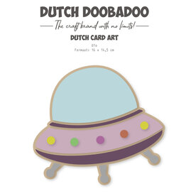 Dutch Doobadoo DDBD Card art Ufo