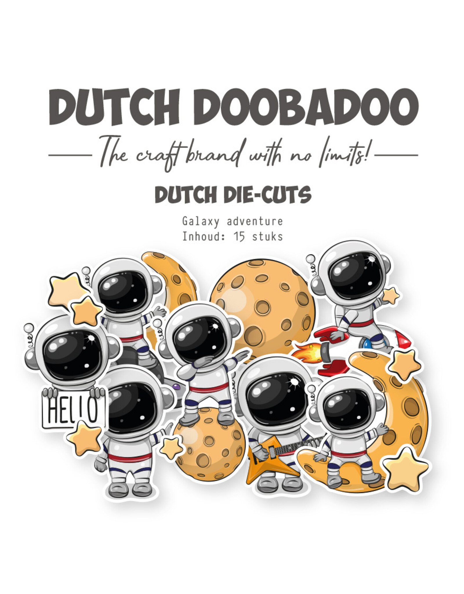 Dutch Doobadoo DDBD Die-cuts Galaxy adventure