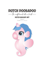 Dutch Doobadoo DDBD Build up art Sea horse A5