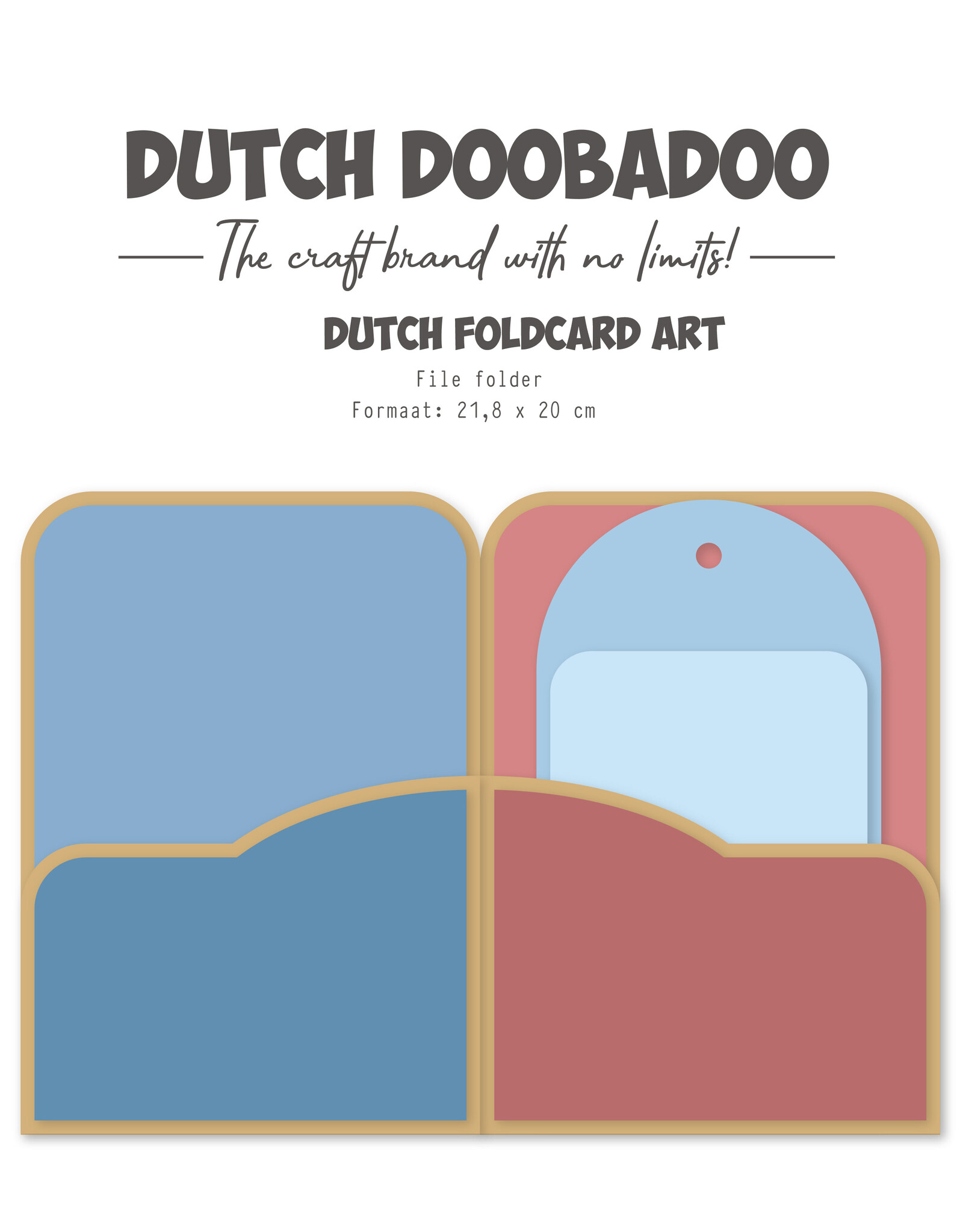 Dutch Doobadoo DDBD Foldcard art File folder A4