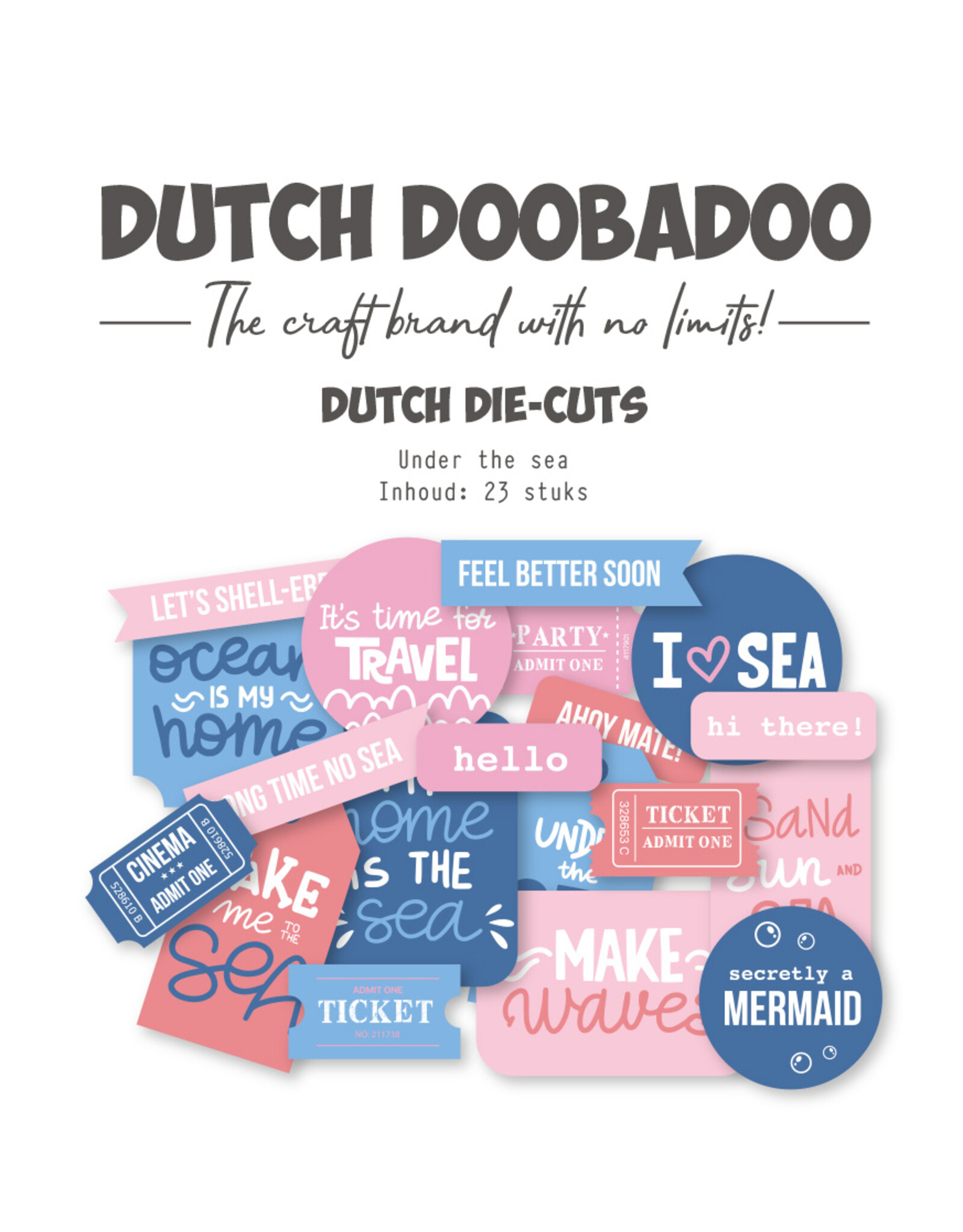 Dutch Doobadoo DDBD Die-cuts under the sea