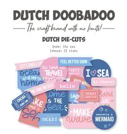 Dutch Doobadoo DDBD Die-cuts under the sea
