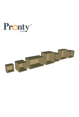 Pronty Crafts Pronty MDF Typecase - set of 7 boxes