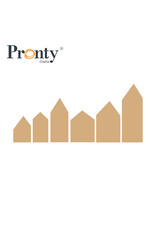 Pronty Crafts MDF It's a house - set of 6