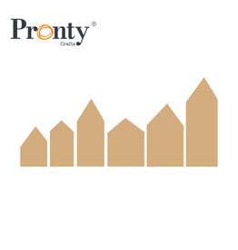 Pronty Crafts MDF It's a house - set of 6