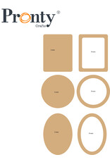 Pronty Crafts MDF Frame it - set of 3 frames