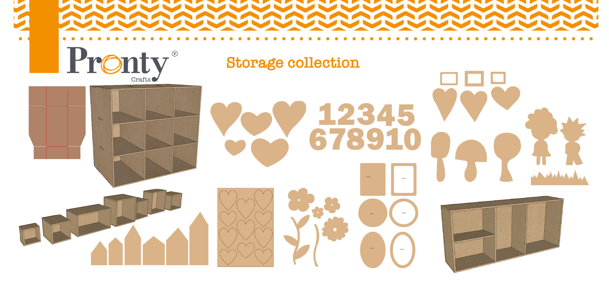 Pronty storage/deco 