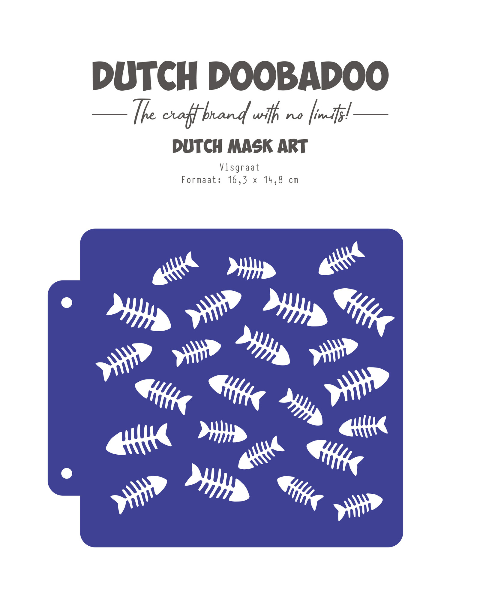 Dutch Doobadoo DDBD Dutch Mask Visgraat 163x148 mm