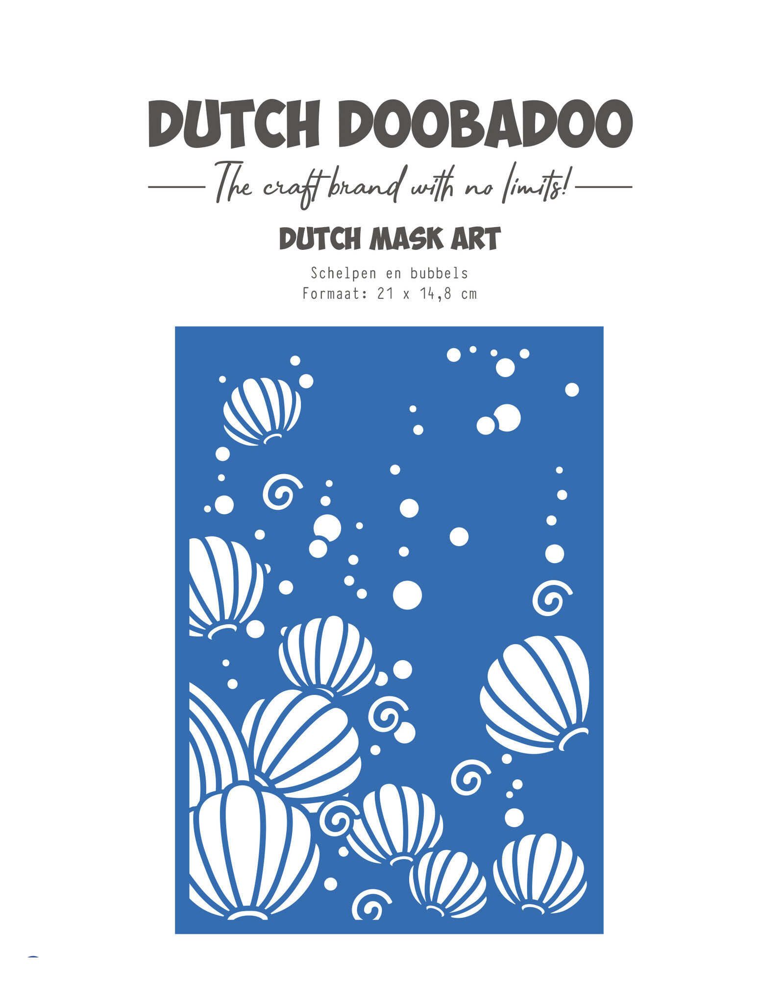 Dutch Doobadoo DDBD Dutch Mask Art bubbles A5