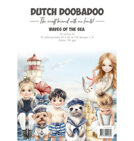 Dutch Doobadoo DDBD collage papierset Waves of the Sea