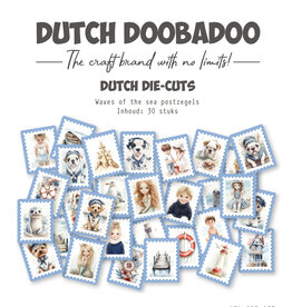 Dutch Doobadoo DDBD Die-cuts waves of the sea