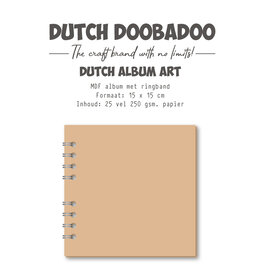 Dutch Doobadoo DDBD MDF Art Journal Notebook 15 x 15 cm