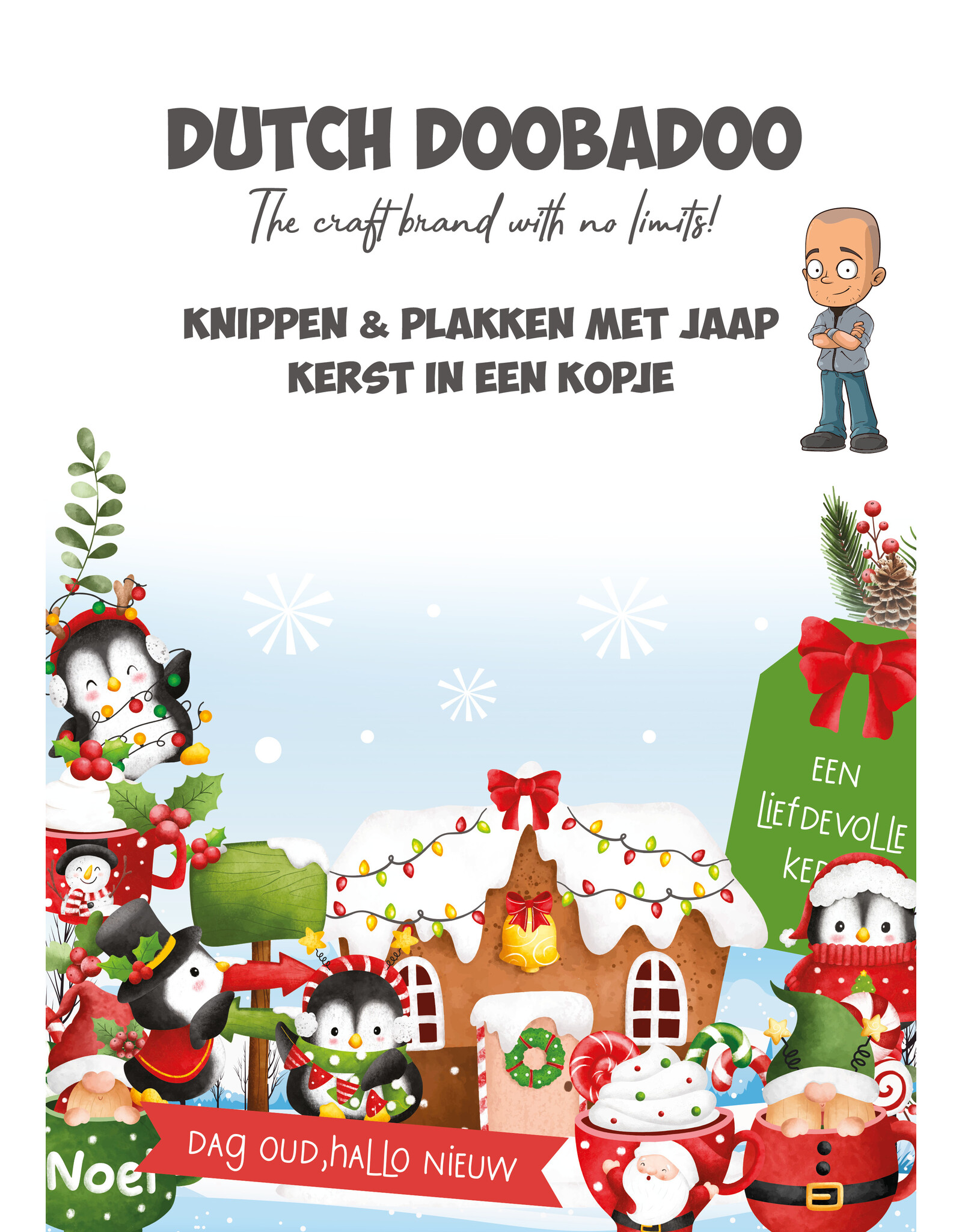 Dutch Doobadoo DDBD Collage Book Christmas in A cup