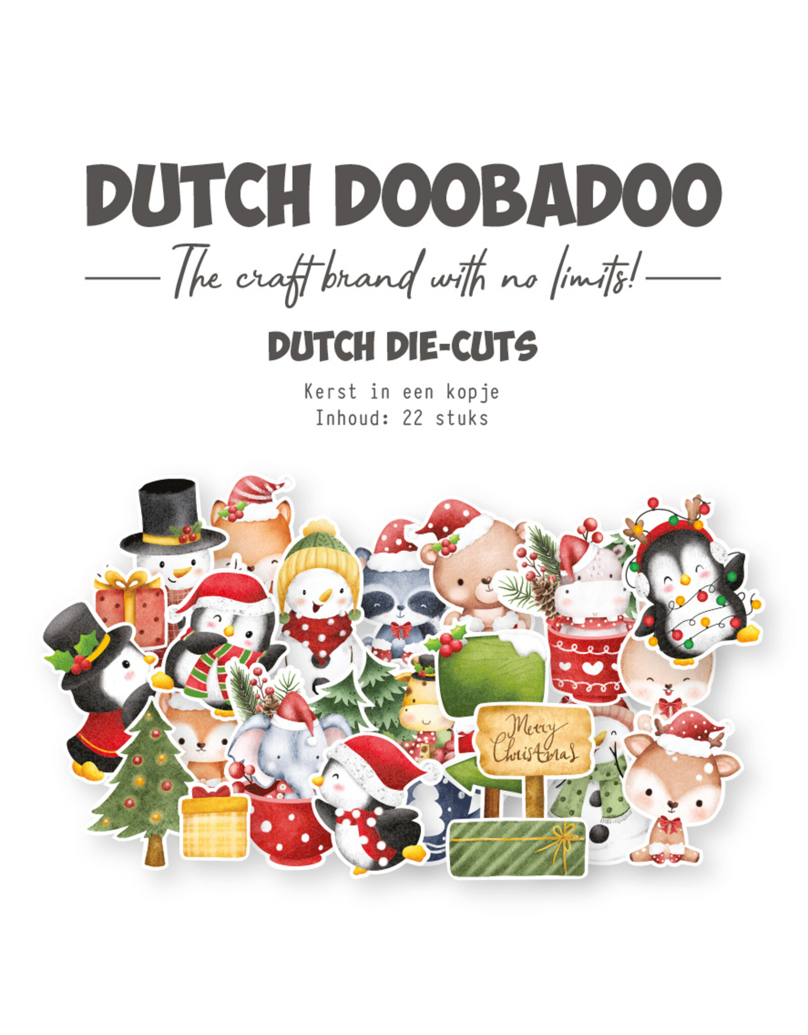Dutch Doobadoo DDBD Die-cuts Christmas in a cup
