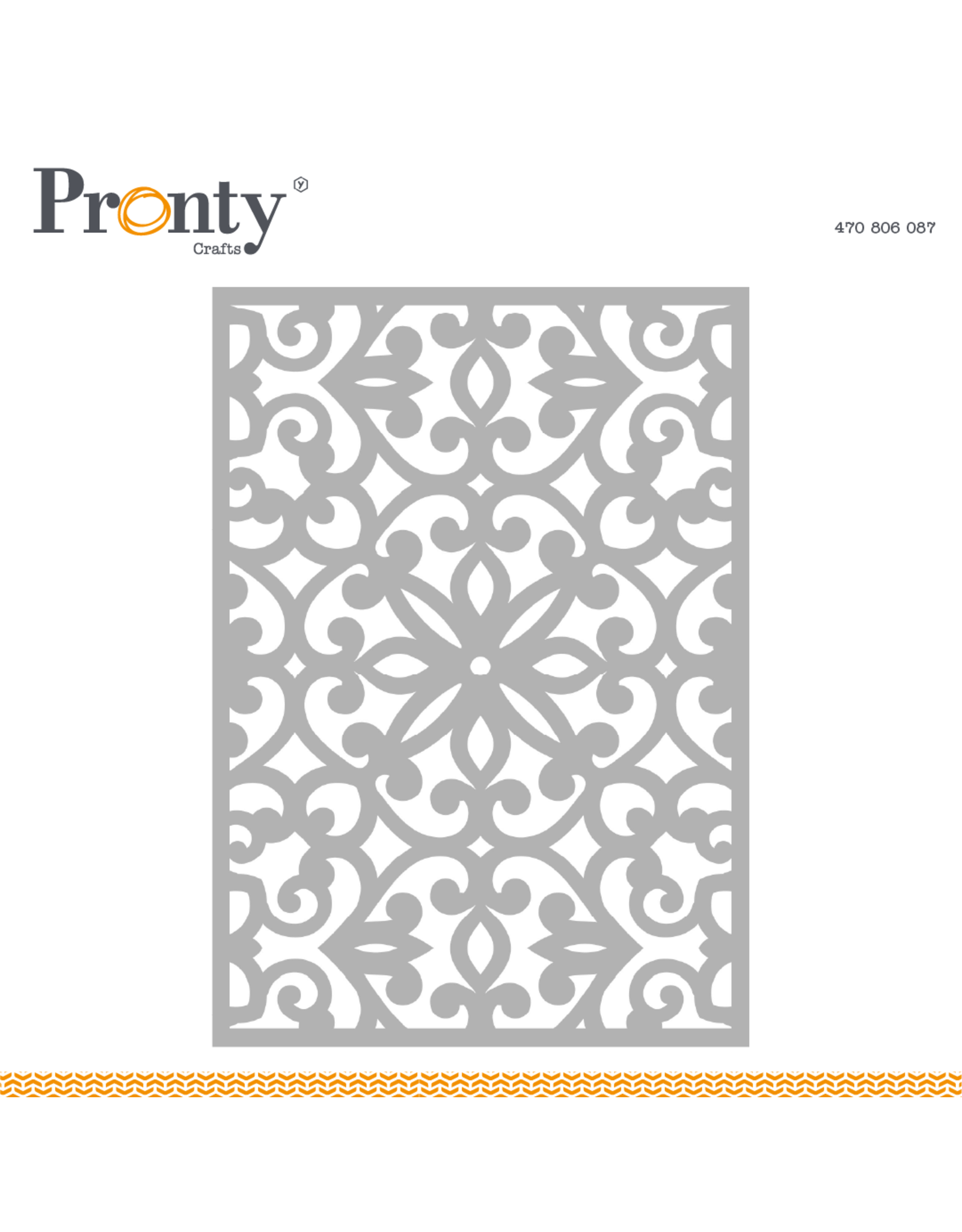 Pronty Crafts Stencil Barok Frames A5