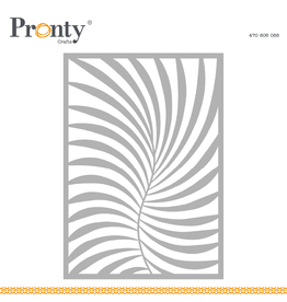 Pronty Crafts Stencil Big Leaves A5