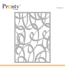 Pronty Crafts Stencil Curl A5