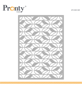 Pronty Crafts Stencil Retro Tangle A5