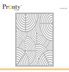 Pronty Crafts Stencil Stacked Circles A5