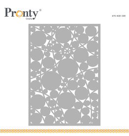 Pronty Crafts Stencil Abstract Circles A5
