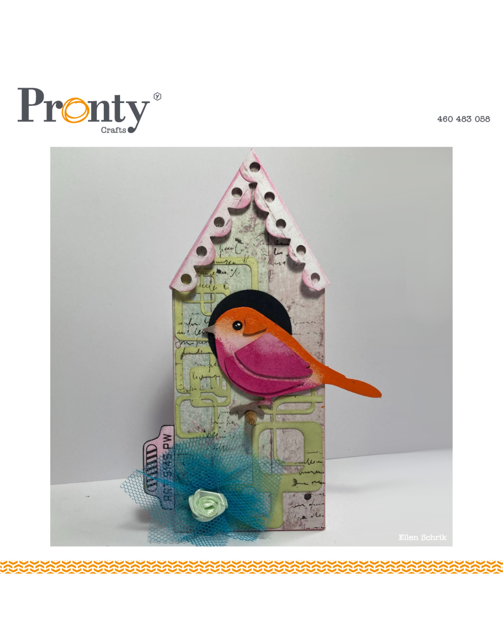 Pronty Crafts MDF It's a house - set of 6