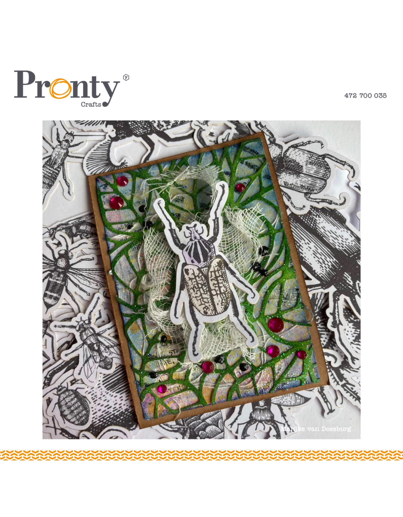 Pronty Crafts Pronty Embellishment Insects 35pcs