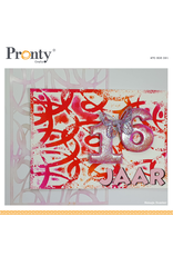 Pronty Crafts Stencil Curl A5