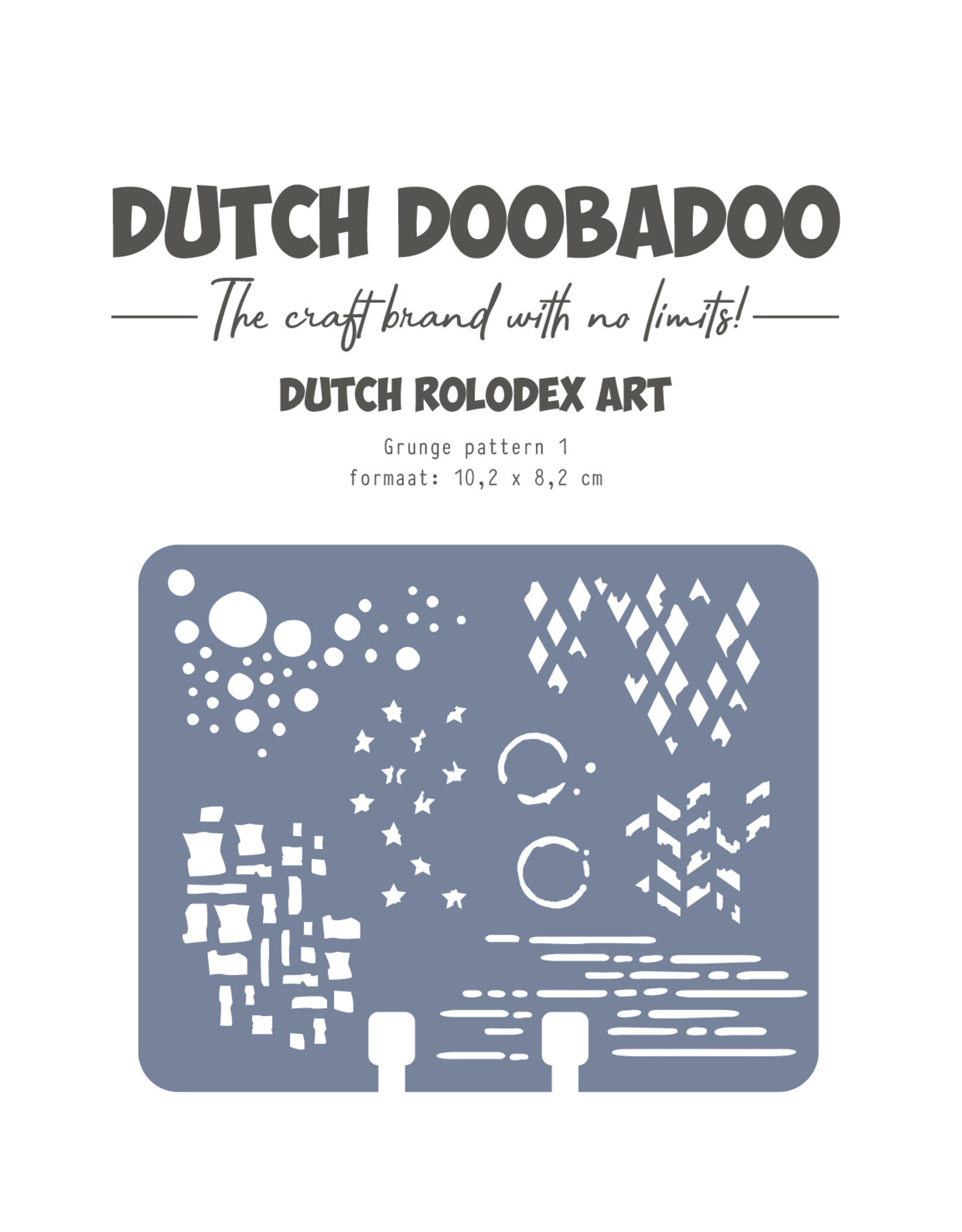 Dutch Doobadoo DDBD Dutch Mask Art Rollerdex pattern