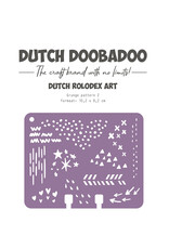 Dutch Doobadoo DDBD Dutch Mask Art Rollerdex Doodle Mix