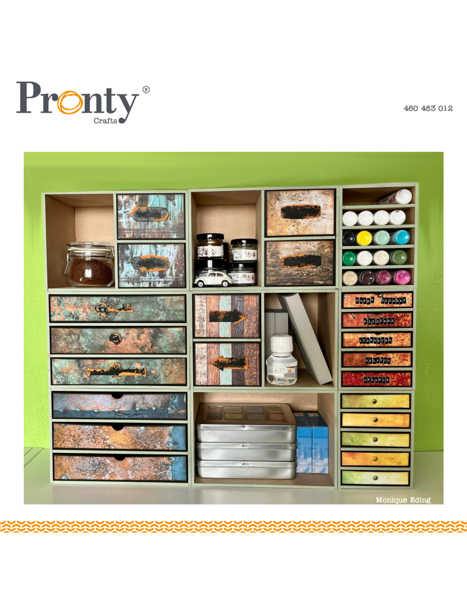 Pronty Crafts Pronty MDF Half Box