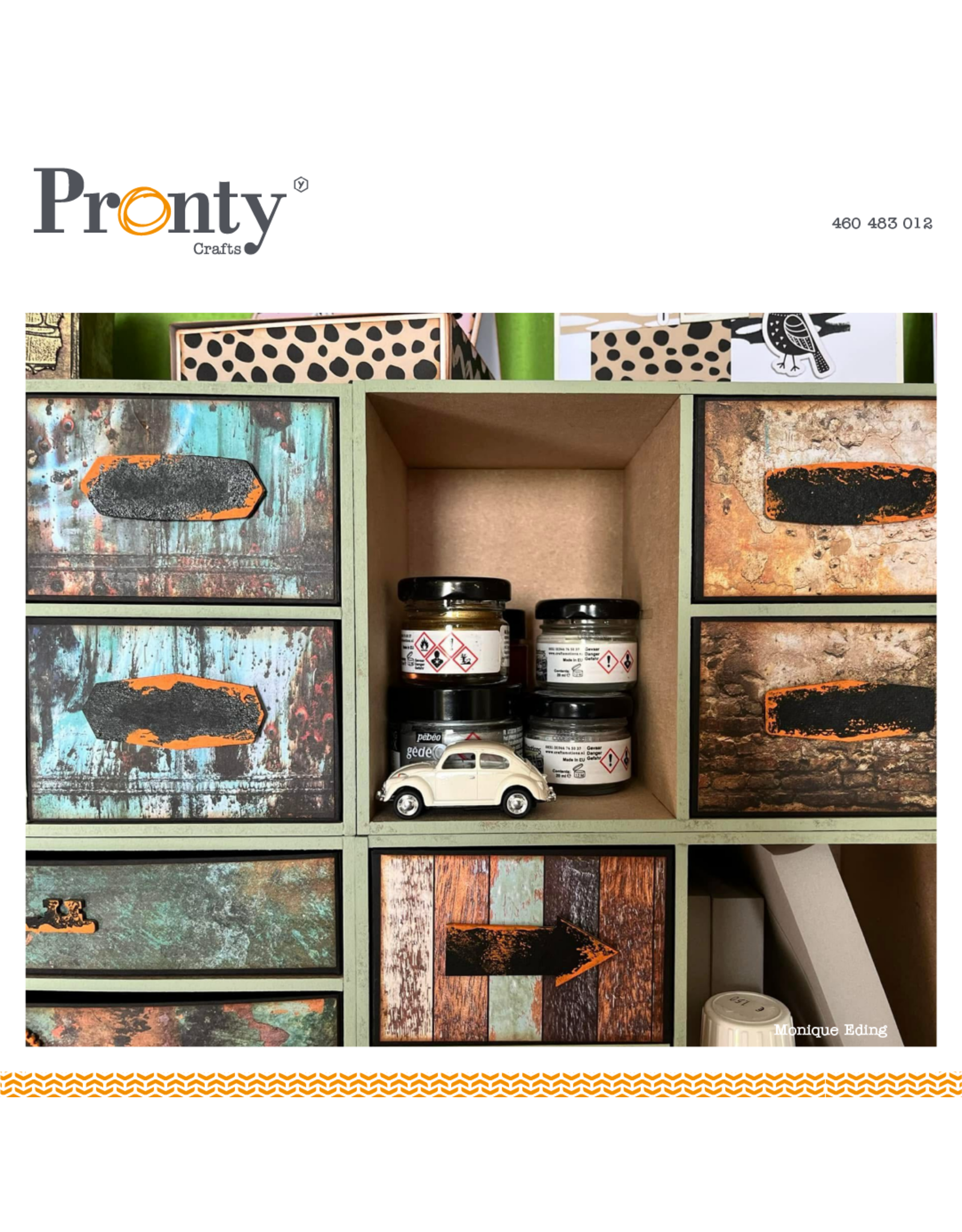 Pronty Crafts Pronty MDF Half Box