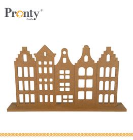 Pronty Crafts MDF Scene Christmas Houses