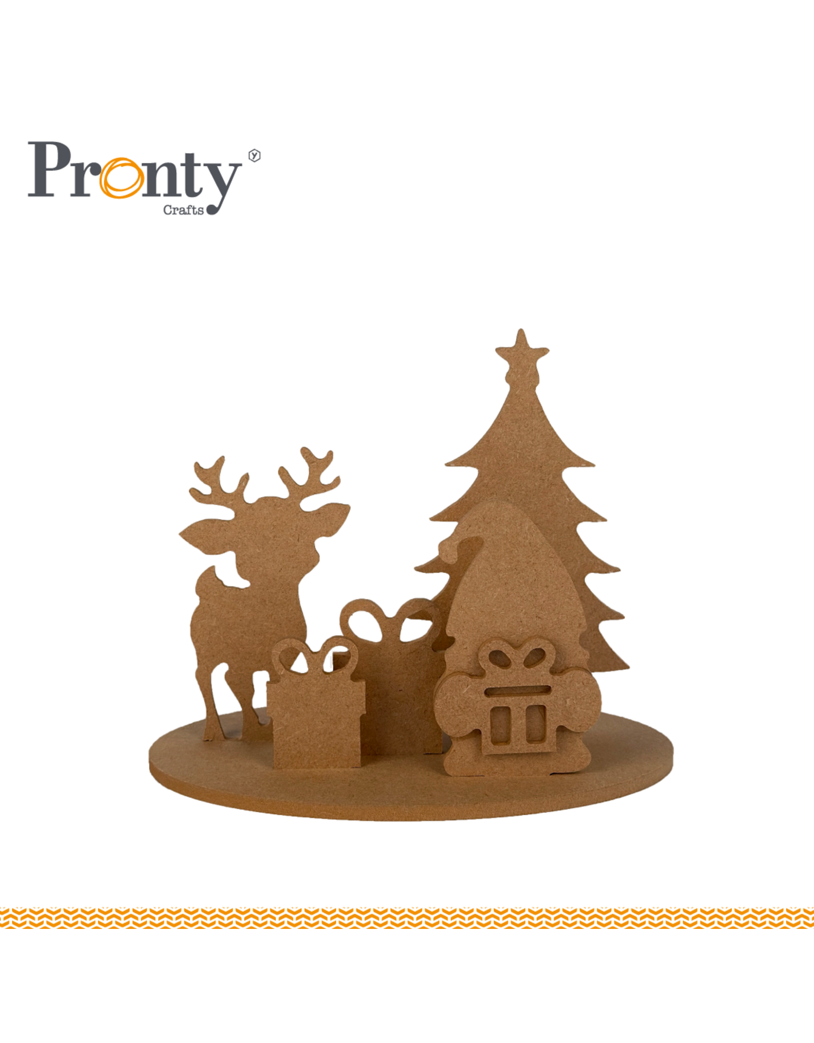 Pronty Crafts MDF Scene Gnome