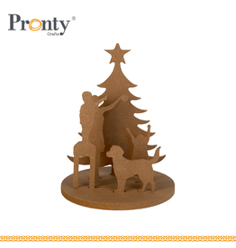 Pronty Crafts MDF Scene Decorating tree