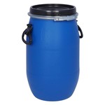 30 liter plastic open top drum